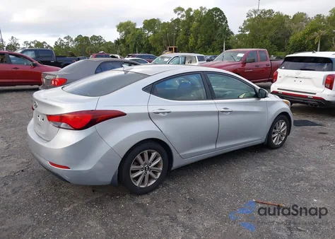 2014 Hyundai Elantra Se z USA, uszkodzony, nr VIN 5NPDH4AE4EH476600